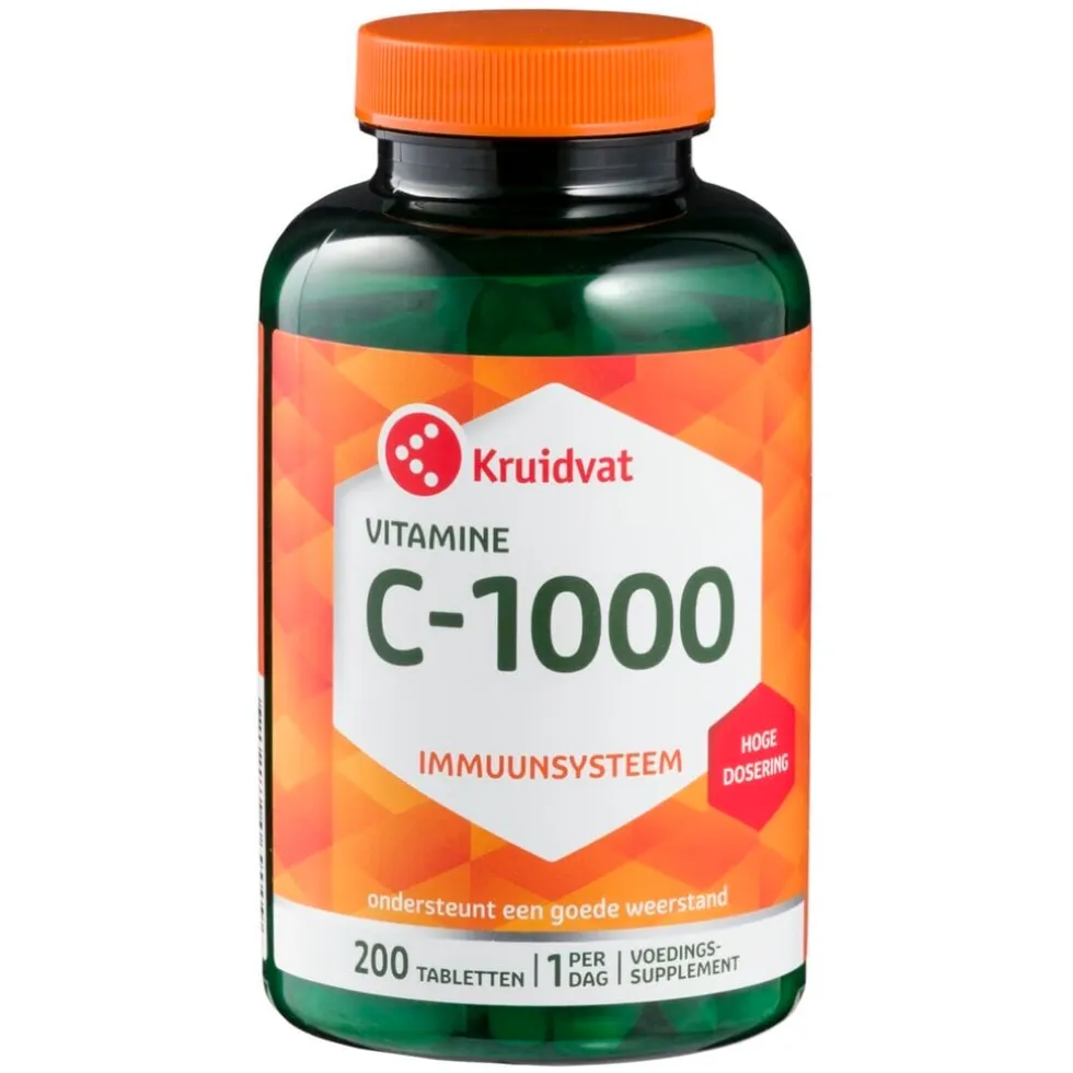 Kruidvat Vitamine C-1000 Tabletten