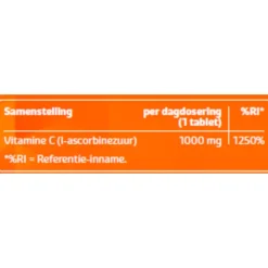Kruidvat Vitamine C-1000 Tabletten