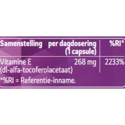Kruidvat Vitamine E-400 Capsules