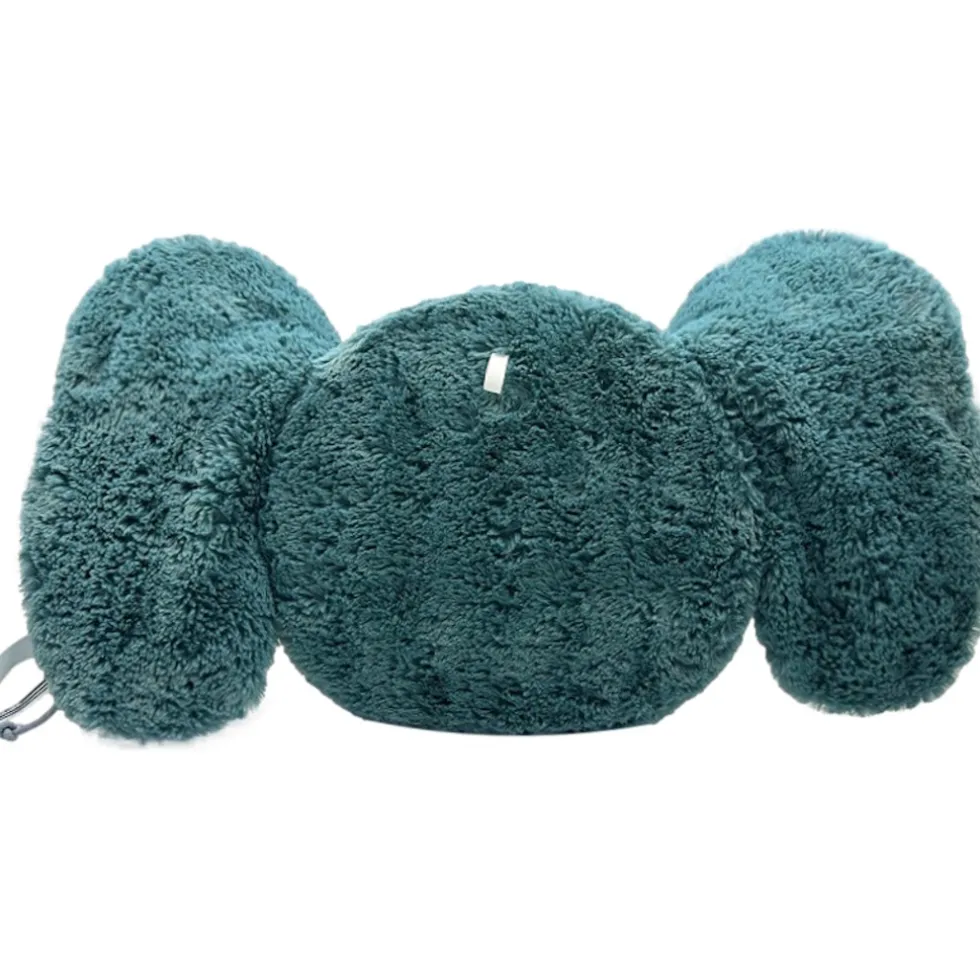 Label Label Elephant Elly Blauw Muurdecoratie