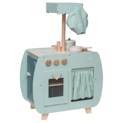 Label Label Groen Houten Bistro Keuken