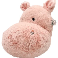 Label Label Hippo Harvey Roze Muurdecoratie