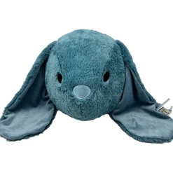 Label Label Rabbit Rosa Blauw Muurdecoratie