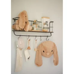 Label Label Rabbit Rosa Nougat Muurdecoratie