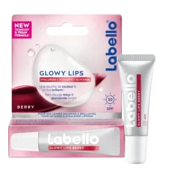 Labello Glowy Lips Berry Lippenbalsem met SPF30