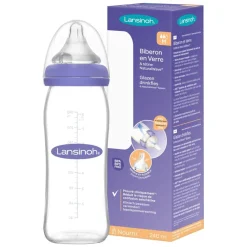 Lansinoh NaturalWave Glazen Fles