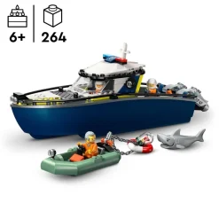 LEGO City 60456 Achtervolging Met Politieboot
