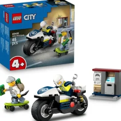 LEGO City 60455 Achtervolging Op Politiemotor