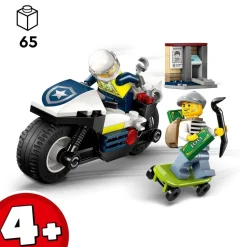 LEGO City 60455 Achtervolging Op Politiemotor