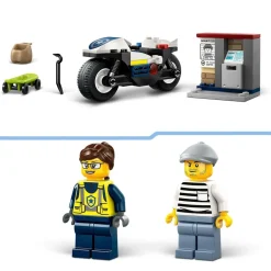 LEGO City 60455 Achtervolging Op Politiemotor