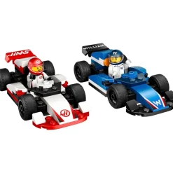 LEGO City 60464 F1 Williams Racing en Haas F1 Racewagens