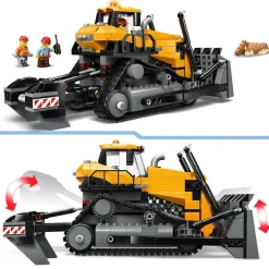 LEGO City 60466 Gele Bulldozer