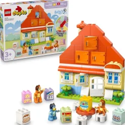 LEGO DUPLO Bluey 10459 Huis van Bluey en haar Familie met Geheugenspel