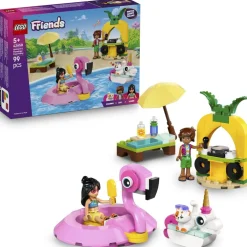 LEGO Friends 42658 Zwembadfeestje met Flamingo en Eenhoorn