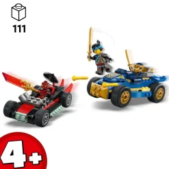 LEGO Ninjago 71840 Rogue vs. Drix Racewagenduel