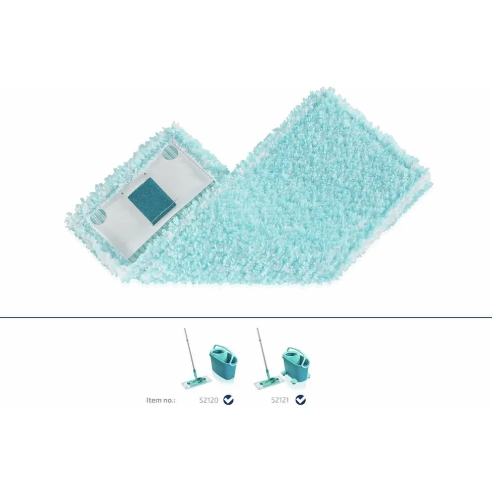 Leifheit Clean Twist M Ergo Super Soft Vloerwisserovertrek (33 cm)