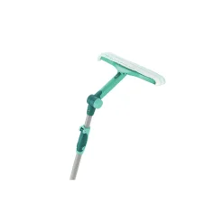 Leifheit Click Systeem 4-in-1 Raamwisser en Kozijnwisser met Telescoopsteel