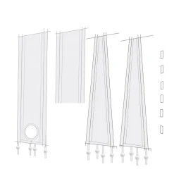 Lifetime Air Airco raamafdichtingskit MELAI3300/0026