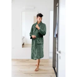 LINNICK Flanel Fleece Badjas Uni