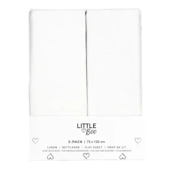 Little Boo 75x100 Laken 2-pack