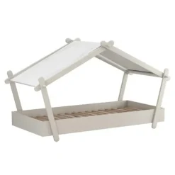 Lodge Bed 90x200 cm Licht