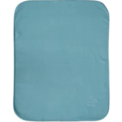 Lorelli Fleece Stone Blue Star 75x100cm Wiegdeken