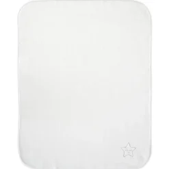 Lorelli Fleece White Star 75x100cm Wiegdeken