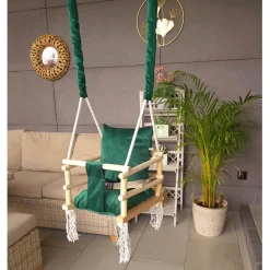 Lovegifts Luxe Houten 3 in 1 Meegroei Babyschommel en Kinderschommel