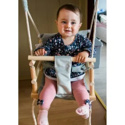 Lovegifts Luxe Houten 3 in 1 Meegroeischommel en Kinderschommel