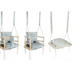 Lovegifts Luxe Houten 3 in 1 Meegroeischommel en Kinderschommel