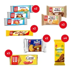 LU Festival Koekjesdoos – Mix met Belvita, Cent Wafers, Petit LU, Mini Roulé, Cha-Cha Maxx & Prince Pocket