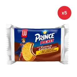 LU Kids Mix: Lulu Choco Beertjes & Prince Pocket duo chocolade koekjes
