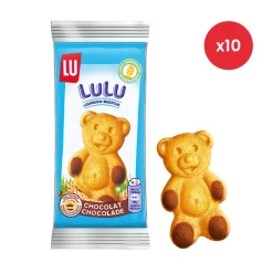 LU Kids Mix: Lulu Choco Beertjes & Prince Pocket duo chocolade koekjes