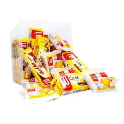 LU vieruurtjes koekjespakket met 4 soorten