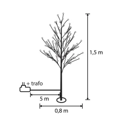 Luca Lighting Verlichte boom