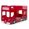 LUCEVI Carbeds Fire Truck kinder stapelbed