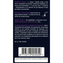 Lucovitaal Biotine Forte 10.000mcg Zuigtabletten