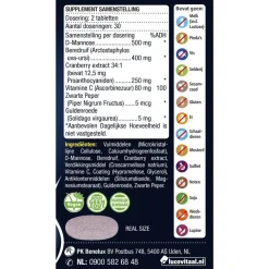 Lucovitaal D-Mannose Cranberry Tabletten