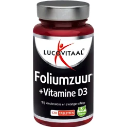 Lucovitaal Foliumzuur + Vitamine D3 Tabletten