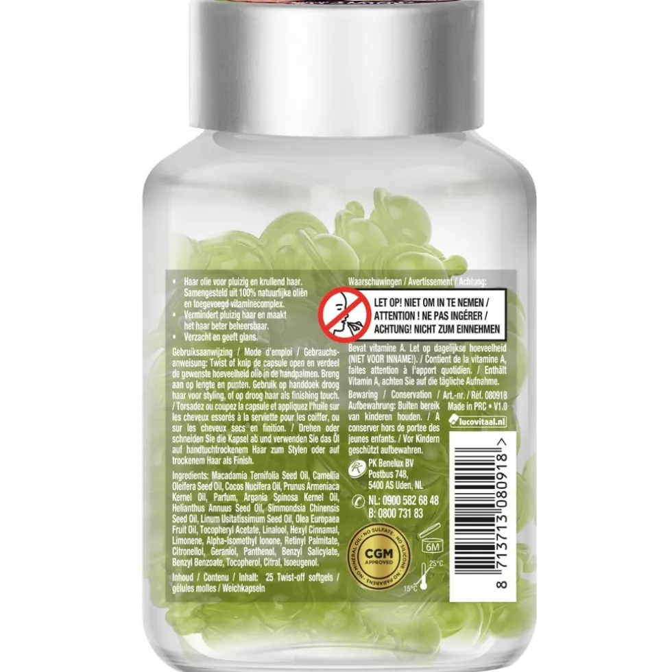 Lucovitaal Leavein Haarserum en Vitamine Pluizig & Krullend Haar