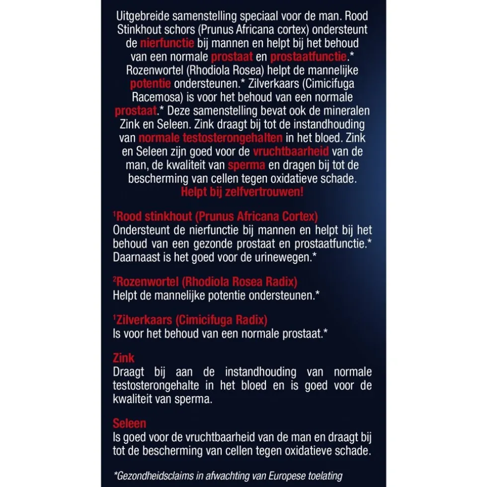 Lucovitaal Prostaat Potentie & Urinewegen Capsules