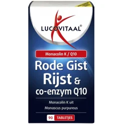 Lucovitaal Rode Gist Rijst & Co-enzym Q10 Tabletten