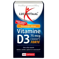 Lucovitaal Vitamine D3 75mcg Capsules