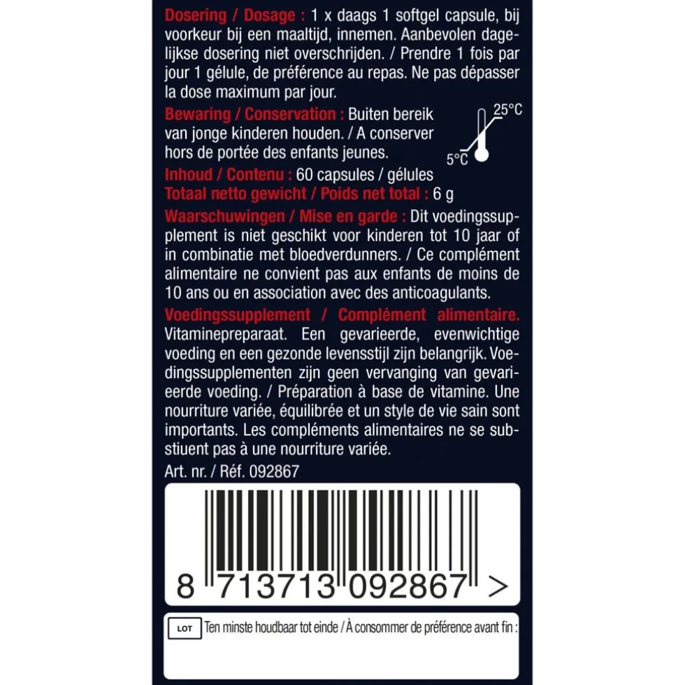 Lucovitaal Vitamine K2 Capsules