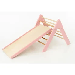 Luna Toys Houten Klimrek met Glijbaan