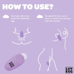 LUV EGG XL Vibrerend Ei