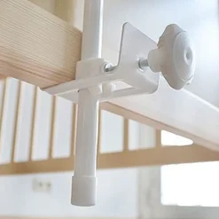 MamaLoes Amy Wit Piekstok & Sluierstandaard met Klembevestiging