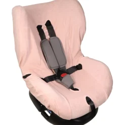 MamaLoes Badstof Light Pink Groep 1+ Autostoelhoes