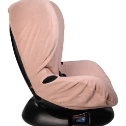 MamaLoes Badstof Light Pink Groep 1+ Autostoelhoes