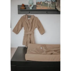 MamaLoes Badstof Nougat Aankleedkussenhoes